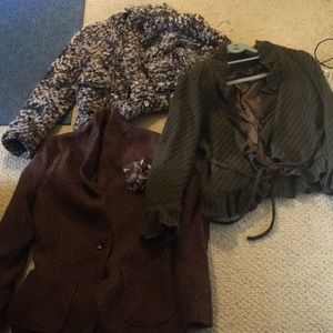 Zara Jackets & Coats - Three Zara blazaar all large Zara Jackets & Coats - Three Zara blazaar all large